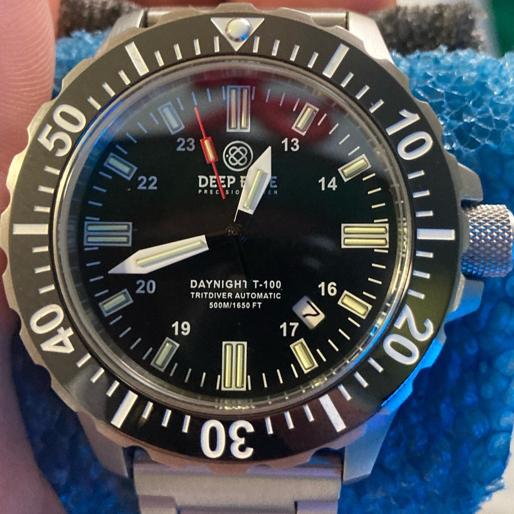 Deep Blue Daynight TritDiver T100 Automatic